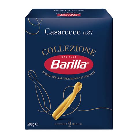 Barilla Casarecce Makarna 500 G Macroonline