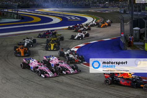 Esteban Ocon Racing Point Force India Vjm Sergio Perez Racing