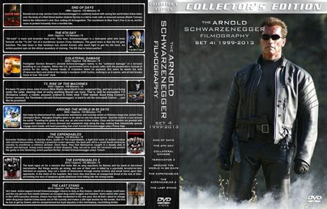 Custom DVD Collection Covers The Arnold Schwarzenegger Filmography