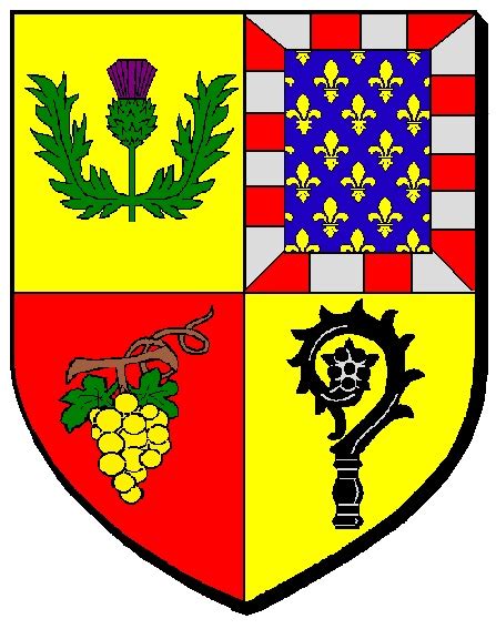 Blason De Chardonnay Coat Of Arms Crest Of Chardonnay