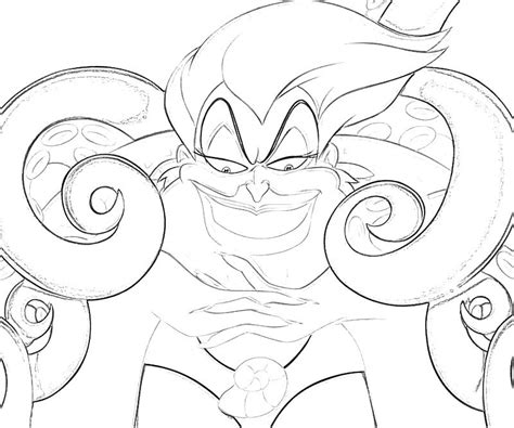 Ursula Coloring Pages - Coloring Home
