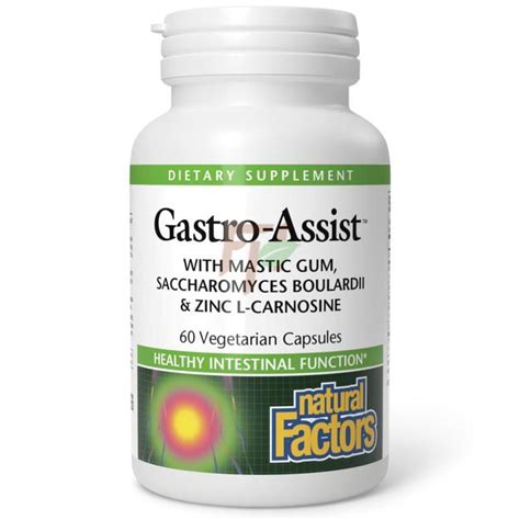 Natural Factors GASSTRO-ASSIST (60 капс) - купить в Москве | FitHerb