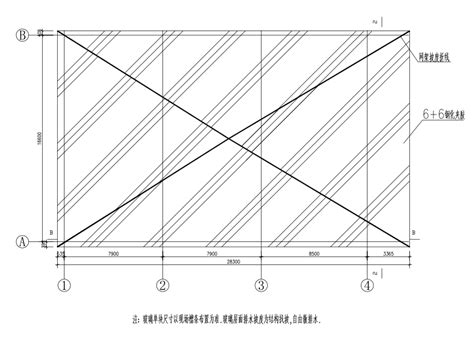 双层螺栓球玻璃屋面网架施工图（cad、10张） 钢结构施工图 筑龙结构设计论坛