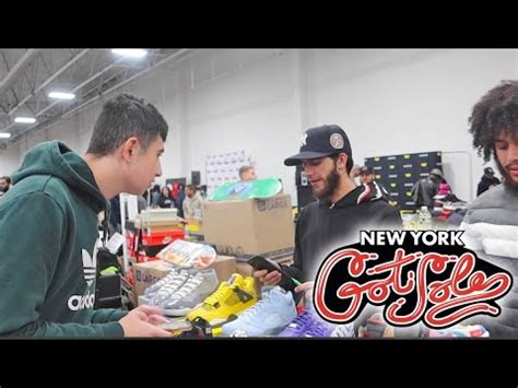 CASHING OUT AT NEW YORKS BIGGEST SNEAKER EVENT New York Got Sole