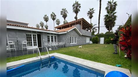 LINDA Y MODERNA CASA CON PISCINALA ENCANTADA DE VILLA CHORRILLOS