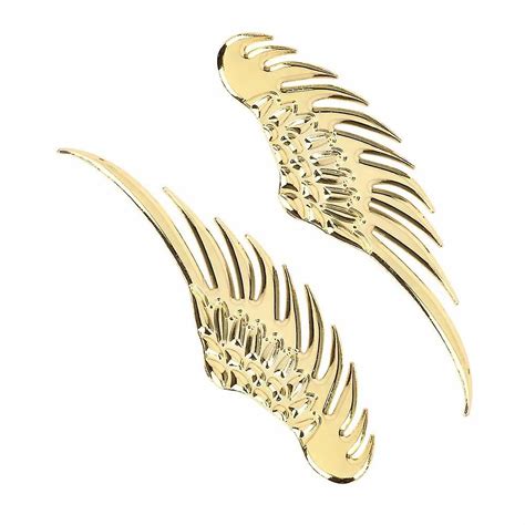 Car Auto Sticker D Stereo Metal Angel Wing Moto Decoration With Decals