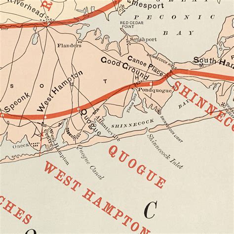 Long Island Rail Road, 1895 – Transit Maps Store