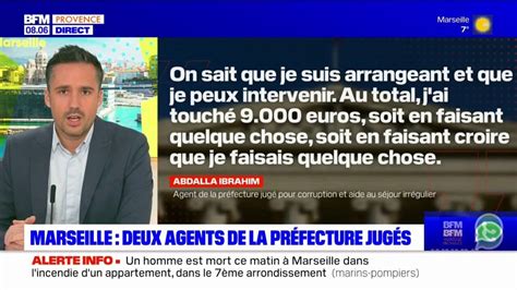 Marseille Deux Agents De La Pr Fecture Jug S Pour Corruption Et Aide