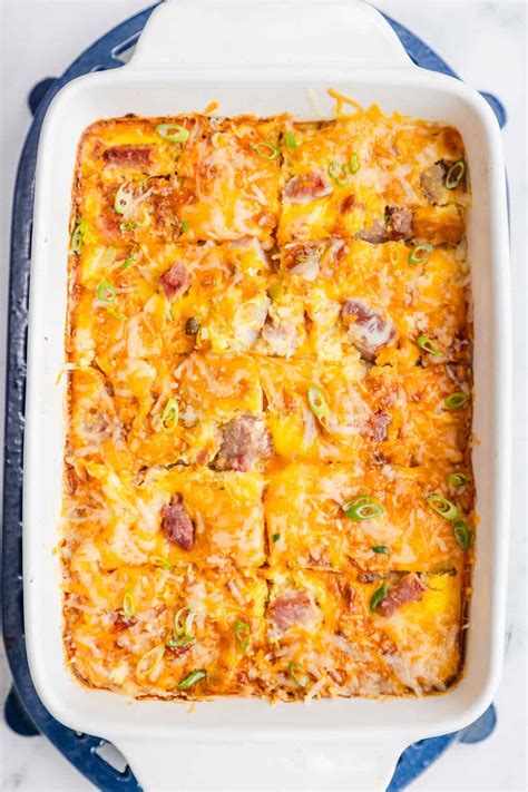 Ham and Egg Casserole | Erren's Kitchen