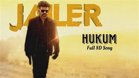 Hukum Thalaivar Alappara 8D Audio Song Jailer Song Anirudh