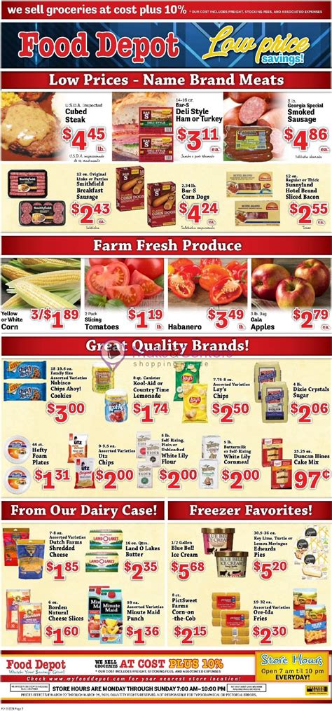 Food Depot Weekly ad valid from 03/22/2021 to 03/28/2021 - MallsCenters