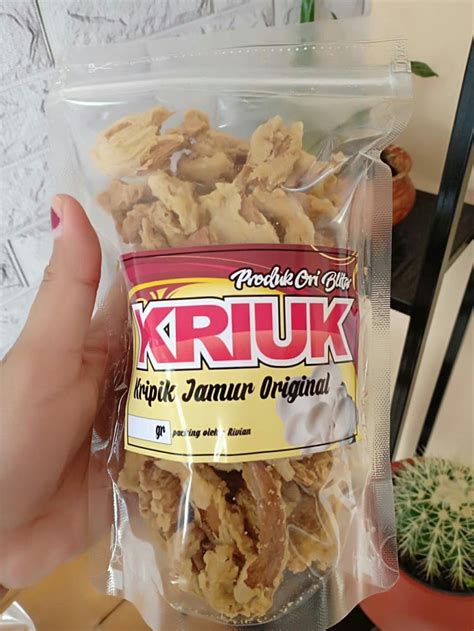 Kemasan Jamur Crispy Homecare