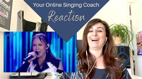 Novia Flashlight Indonesian Idol Vocal Coach Reaction Analysis