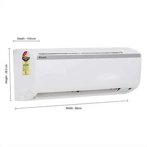 Daikin 1 5 Ton Inverter Split Ac 3 Star Copper Ftky50tv16v White At