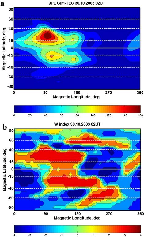 A Global Ionospheric Map Of Total Electron Content GIM TEC And B