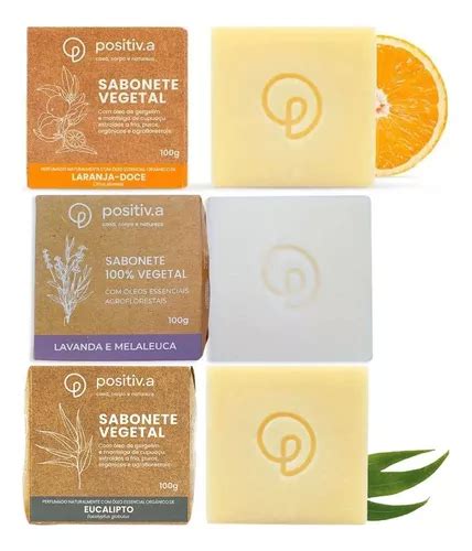 Kit Sabonete Hidratante Vegetal S Lido G Positiv A Parcelamento