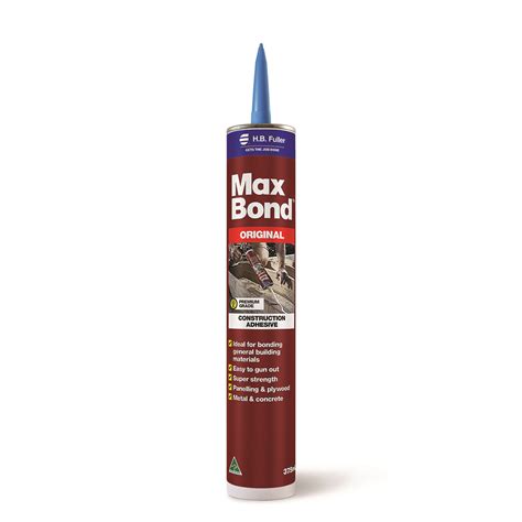 Max Bond Original Construction Adhesive 375ml 15019234 Placemakers Nz