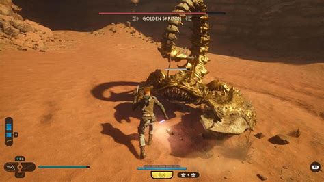 Star Wars Jedi Survivor Golden Skriton Bossfight Legendary Enemy