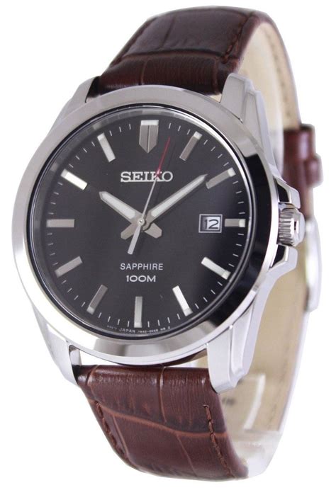 Seiko Neo Classic Quartz Sapphire M Sgeh P Men S Watch