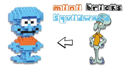 Build Nanoblock Mini Bricks Squidward Spongebob Youtube