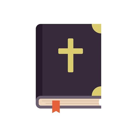 Premium Vector Holy Bible Icon Flat Illustration Of Holy Bible Vector