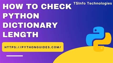 How To Check Python Dictionary Length Check Python Dictionary Length