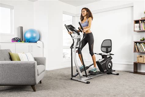 Proform Hybrid Trainer Elliptical And Recumbent Bike With 15” Stride Compatible With Ifit