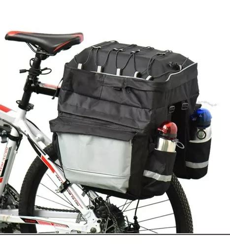 Bolsa Alforge Duplo Grande Bike Bagageiro Traseiro L Parcelamento