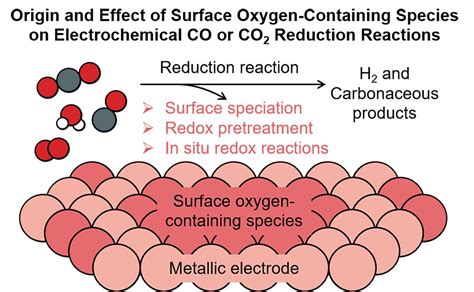 Origin And Effect Of Surface Oxygen Containing Species On