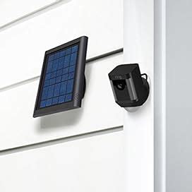 Ring Solar Panel Black – Compatible with Ring Spotlight Cam Battery and ...