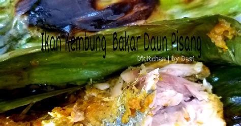 resep pepes ikan bakar daun pisang rumahan enak  mudah cookpad