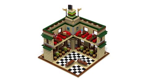 Lego Ideas An American Restaurant Of Burger