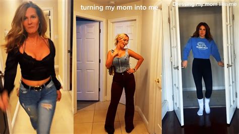 Turning My Mom Into Me Tiktok Compilation 2023 Youtube