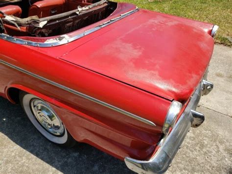 1962 Studebaker Lark Convertible Red RWD Manual Daytona For Sale