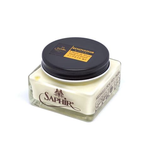 Saphir Renovateur Leather Cleaner & Conditioner Online | ShoeTree Project