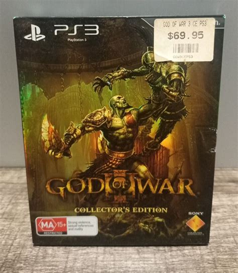 God Of War III Collectors Edition Playstation 3 PS3 EBay