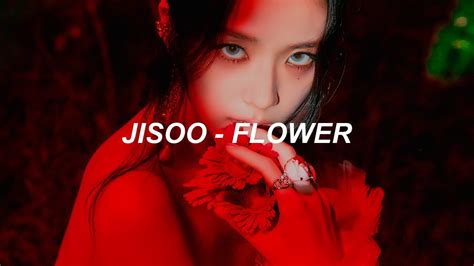 JISOO 꽃 FLOWER Easy Lyrics YouTube