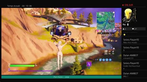 Live Fortnite Je Rend Fait Ta Pub YouTube