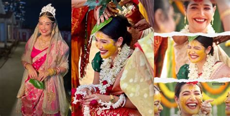 Roshni Bhattacharyya Wedding টেলি পাড়ায় বিয়ের সানাই ‘বিয়ে ২০