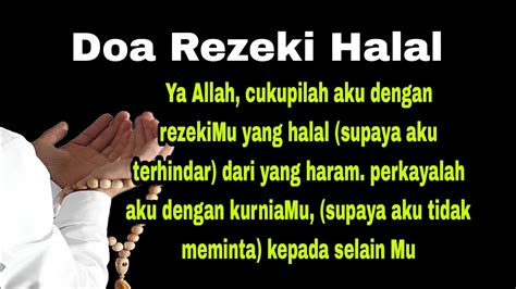 Bismillah Doa Pagi Agar Rezeki Lancar Rezeki Halal Doa Cepat Kaya Doa