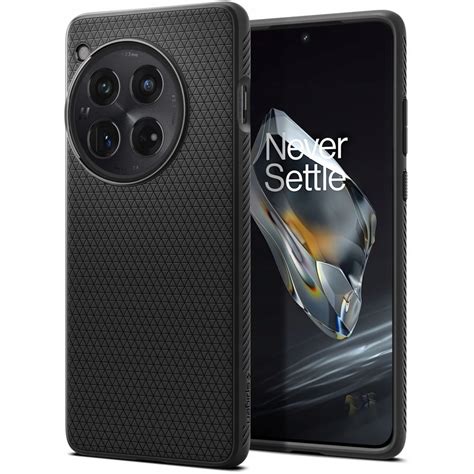 Czarne Smuk E Cienkie Lekkie Etui Obudowa Spigen Liquid Air Do Oneplus