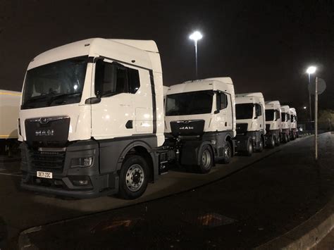 Line Up Of New MAN TGX Units DE71ZDC Sainsburys East Kilbr Flickr