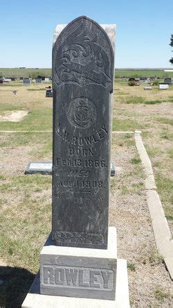 L Henry Rowley M Morial Find A Grave