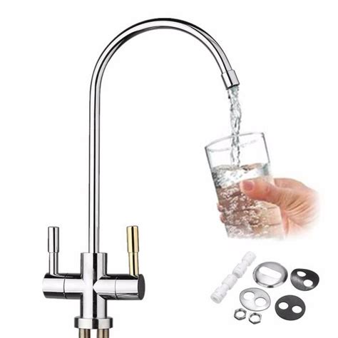 360 1 4 Osmose Inverse Filtre À Eau Robinet Faucet Evier en Acier