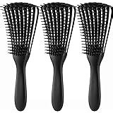 Amazon Pieces Detangling Brush Set With Edge Brush Double Sided