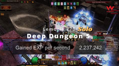 Lemuria 770 Solo Deep Dungeon 5 MU Online Season 17 1 2 YouTube