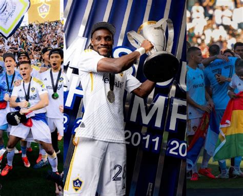 Watch As Joseph Paintsil Entertain La Galaxy Teammates With New Song