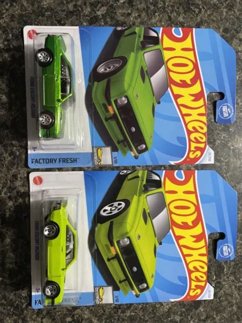 HOT WHEELS FORD Escort Rs2000 2024 STH super chasse au trésor 23 250 avec ligne principale EUR