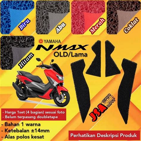 Jual Karpet Mie Alas Pijakan Kaki Footstep Motor Yamaha Nmax Lama Old