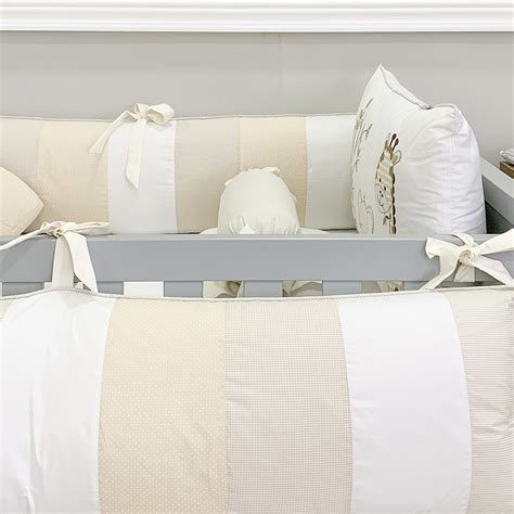 Kit Enxoval de Berço Savanah Nude 9 Peças Biramar